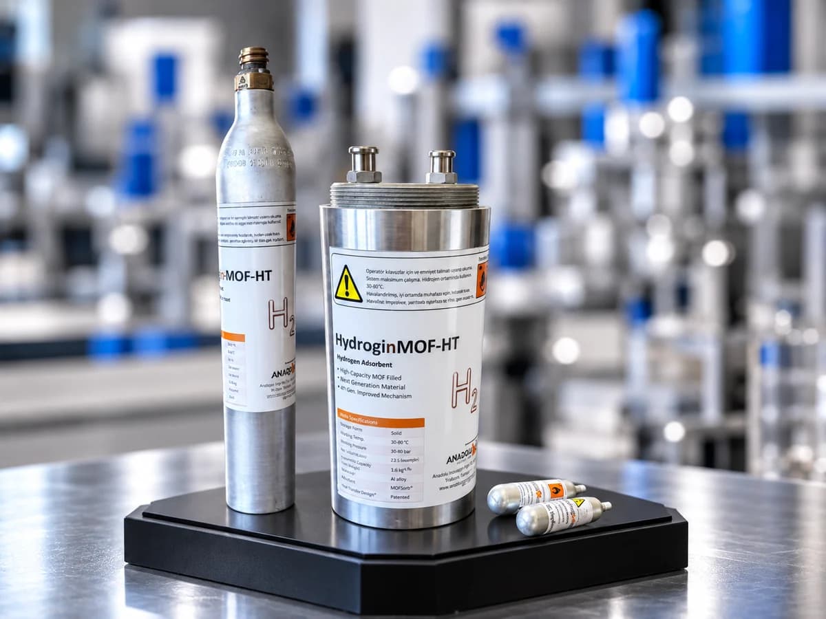 HydroginMOF ürün ailesi